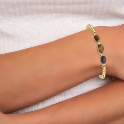 So Charm Bijoux Bracelets<Bracelet Femme So Charm - B4173- - Bracelet Mode Doré Marron