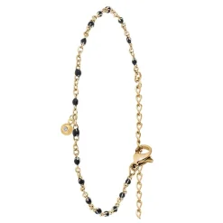 So Charm Bijoux Bracelets<Bracelet Femme So Charm - BD2395-NOIR-DIAMANT - Bracelet Mode Doré