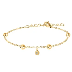 So Charm Bijoux Bracelets<Bracelet Femme So Charm - BD2371-DORE-DIAMANT - Bracelet Mode Doré