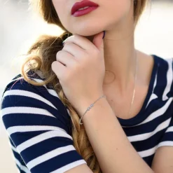 So Charm Bijoux Bracelets<Bracelet Femme So Charm - B4274- - Bracelet Mode é Argent