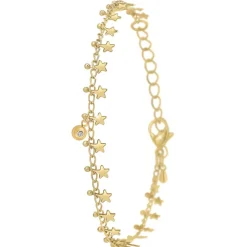 So Charm Bijoux Bracelets<Bracelet Femme So Charm - BD3100-DORE-DIAMANT - Bracelet Mode Doré