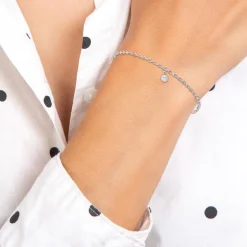 So Charm Bijoux Bracelets<Bracelet Femme So Charm - BD2383-ARGENT-DIAMANT - Bracelet Mode Argenté