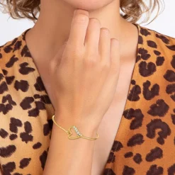 So Charm Bijoux Bracelets<Bracelet Femme So Charm - B040-DORE - Bracelet Coeur Doré