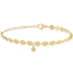 So Charm Bijoux Bracelets<Bracelet Femme So Charm - BD2393-DORE-DIAMANT - Bracelet Mode Doré