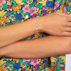 So Charm Bijoux Bracelets<Bracelet Femme So Charm - B4174- - Bracelet Mode Doré Blanc