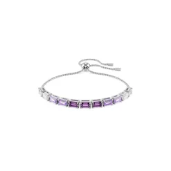 Swarovski Bracelets<Bracelet Femme Matrix - 5707199 Métal Rhodié Violet