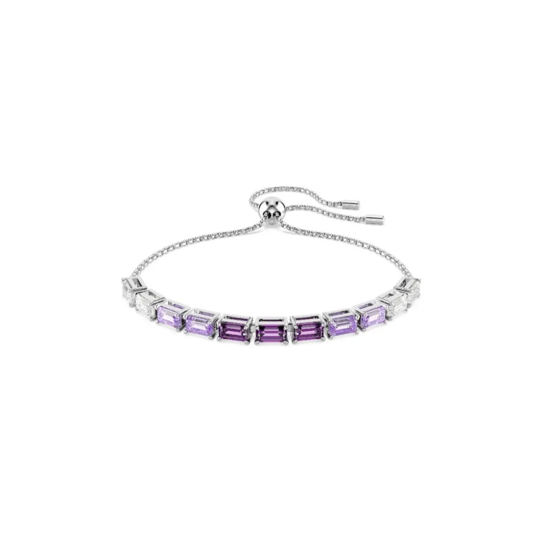 Swarovski Bracelets<Bracelet Femme Matrix - 5707199 Métal Rhodié Violet