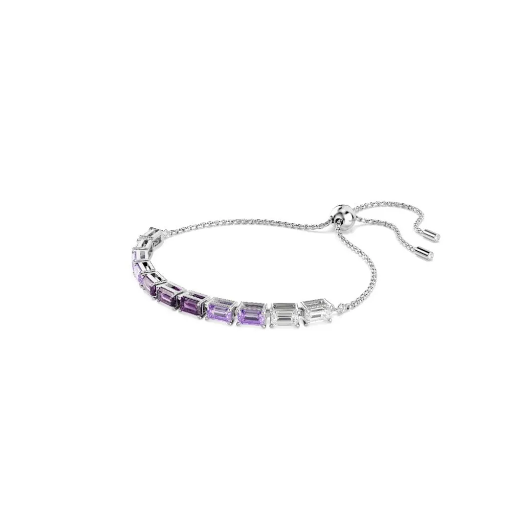 Swarovski Bracelets<Bracelet Femme Matrix - 5707199 Métal Rhodié Violet