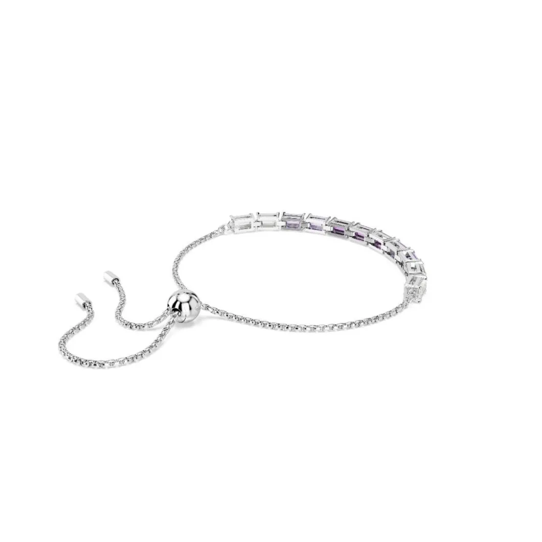 Swarovski Bracelets<Bracelet Femme Matrix - 5707199 Métal Rhodié Violet