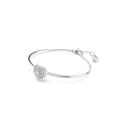 Swarovski Bracelets<Bracelet Femme Hyperbola Soft Heart - 5684385 blanc,argent