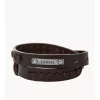 Fossil Bijoux Bracelet<Bracelet JF87354040 - Bracelet Cuir Marron Mode Homme