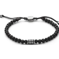 Fossil Bijoux Bracelet<Bracelet Fossil JF02887040 - VINTAGE CASUAL PIERRES GEMMES NOIRES