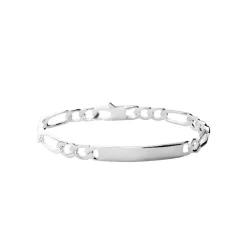 Maison de la Bijouterie Bracelet<Bracelet Homme argent chainage figaro 1-3 6mm 533006Y0