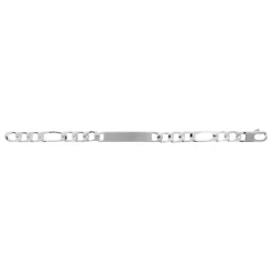 Maison de la Bijouterie Bracelet<Bracelet Homme argent chainage figaro 53300UYY Argent