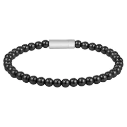 Boss Bijoux Bracelet<Bracelet Homme Sphere Beads-1580789M Acier Argent