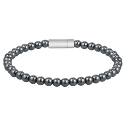 Boss Bijoux Bracelet<Bracelet Homme Sphere Beads-1580790M Acier Argent, Gris