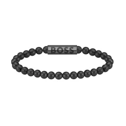 Boss Bijoux Bracelet<Bracelet Homme Sphere Metal - 1580659M Acier Noir
