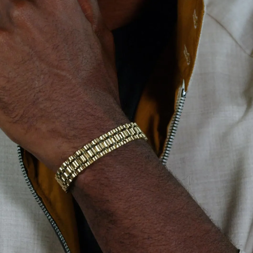 Boss Bijoux Bracelet<Bracelet Homme Owan - 1580645 Acier Doré