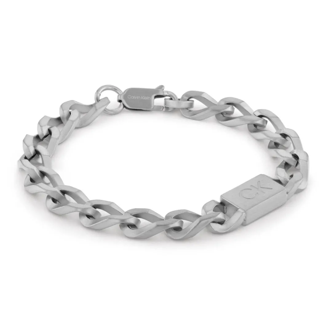 Calvin Klein Bijoux Bracelet<Bracelet Homme - 35000254 Acier Argent
