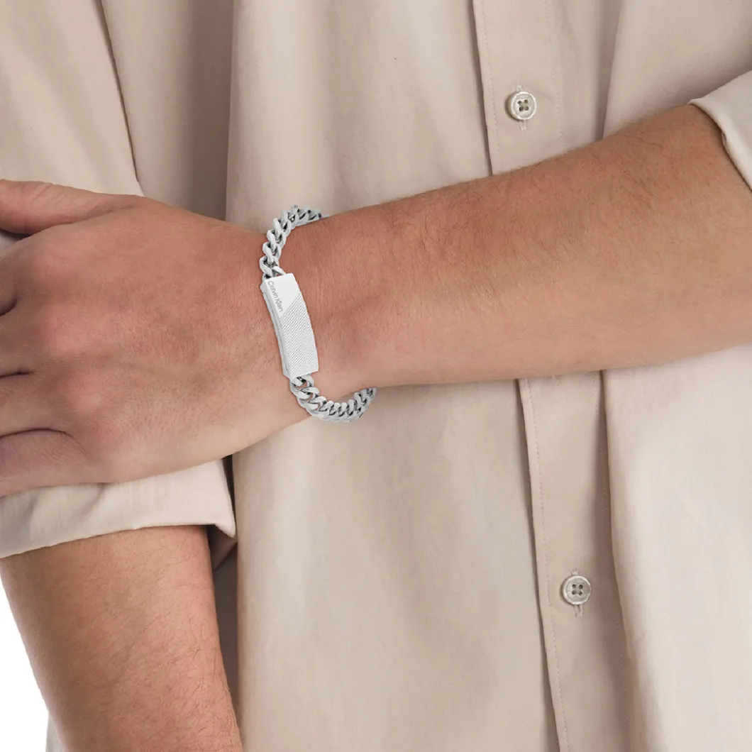 Calvin Klein Bijoux Bracelet<Bracelet Homme - 35000417 Acier Argent