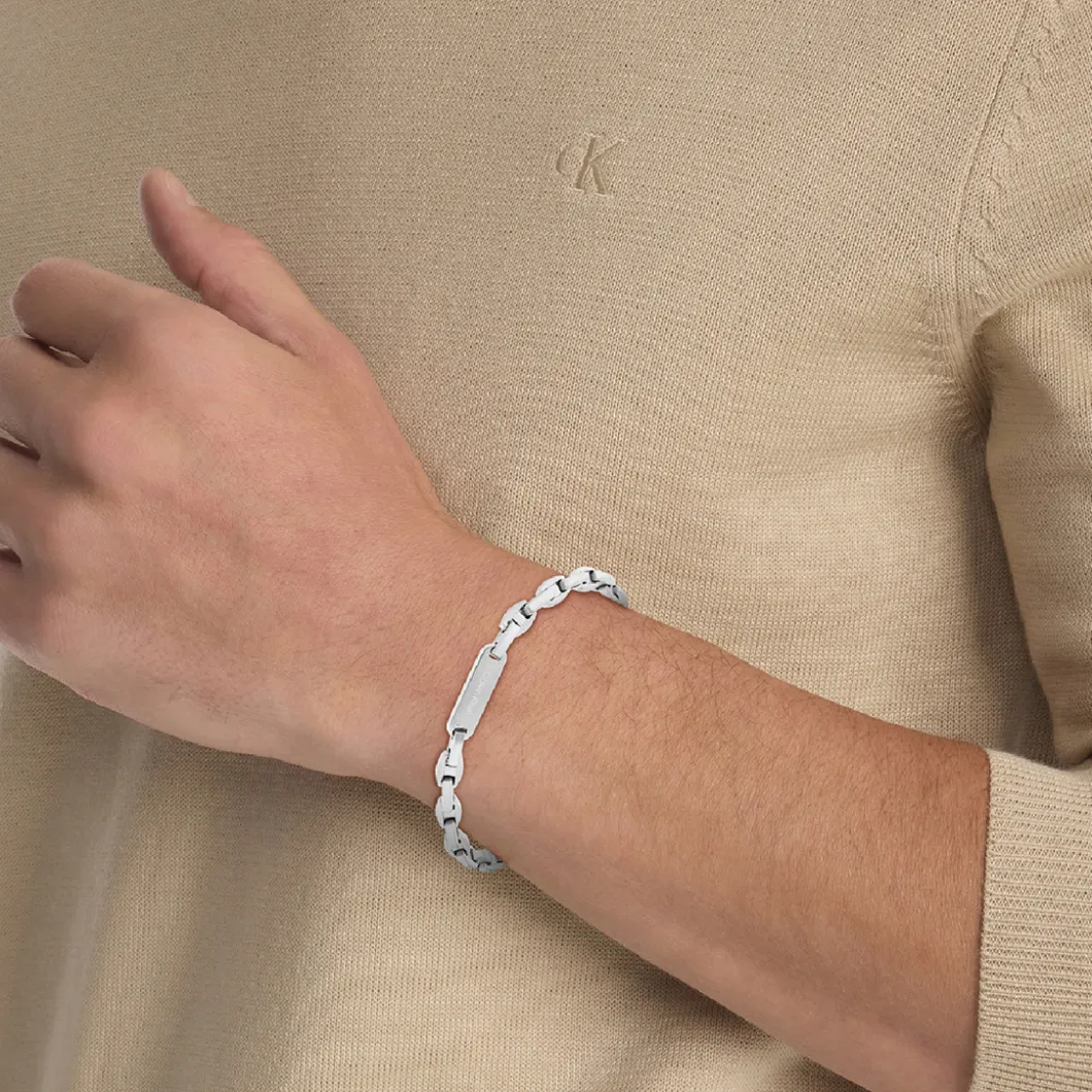 Calvin Klein Bijoux Bracelet<Bracelet Homme - 35000411 Acier Argent