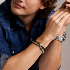 Fossil Bijoux Bracelet<Bracelet Homme Acier Classique Jewelry - JF04855040 Acier inoxydable