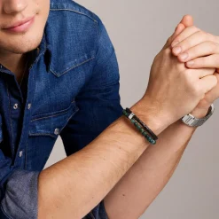 Fossil Bijoux Bracelet<Bracelet Homme Acier Classique Jewelry - JF04854040 Acier inoxydable