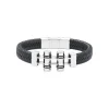 G-Force Bijoux Bracelet<Bracelet Homme BGFBR0001S - Acier Argent