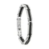 Jourdan Bracelet<Bracelet Homme JH110011B - EL CASTILLO - Acier Argent