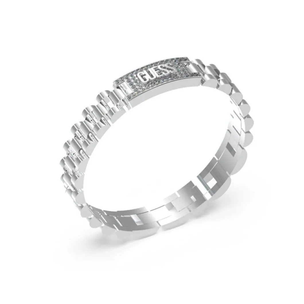 Guess Bijoux Bracelet<Bracelet Homme JUMB03200JWST - Argent