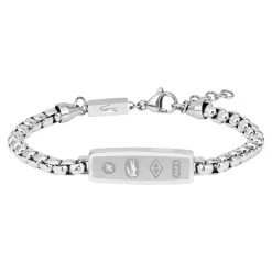 Lacoste Bracelet<Bracelet Homme District - 2040538 Acier Argent