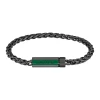 Lacoste Bracelet<Bracelet Homme Spelt - 2040339 Acier Noir Ajustable Circonference Interieure 190 Mm