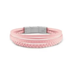 Guess Bijoux Bracelet<Bracelet homme Malibu rose en acier argenté
