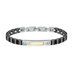 Morellato Bracelet<Bracelet Homme Bijoux SATM11 - Acier Noir