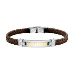 Morellato Bracelet<Bracelet Homme Bijoux Cuir Marron SQH34
