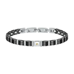 Morellato Bracelet<Bracelet Homme Bijoux SATM15 - Acier Noir