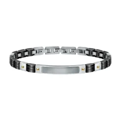 Morellato Bracelet<Bracelet Homme Bijoux SATM12 - Acier Noir