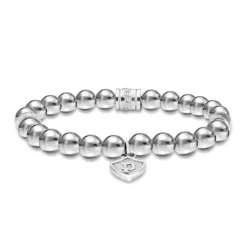 Police Bijoux Bracelet<Bracelet Homme TALISMAN - Acier Argent