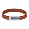 Tommy Hilfiger Bijoux Bracelet<Bracelet Homme Tommy Hilfiger Flat - 2790560 Acier, Cuir Argent, Marron