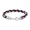 Tommy Hilfiger Bijoux Bracelet<Bracelet Homme Tommy Hilfiger Tyson - 2790633 Acier, Cuir Argent, Muliticolore