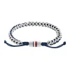 Tommy Hilfiger Bijoux Bracelet<Bracelet Homme Tommy Hilfiger Braided Metal - 2790511 Acier, Nylon Bleu