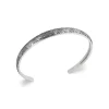 Maison de la Bijouterie Bracelet<Bracelet Jonc ouvert fantaisie homme argent - VYZWWU6Y