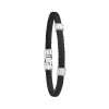 Jourdan Bracelet<Bracelet HUDSON FZ140NOH - Bracelet En Acier et Or 750 Bijoux