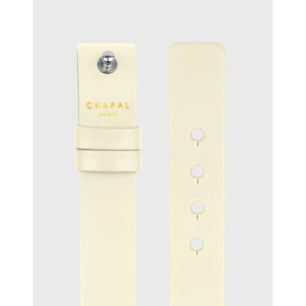 Kelton Montre Cuir<Bracelet x Maison Chapal Blanc