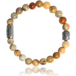 Lauren Steven Bracelet<Bracelet Design ML021 - Bracelet En Pierre Naturelle Crazy Stone
