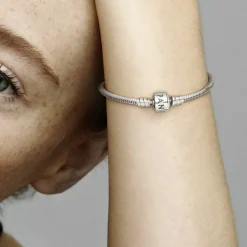 Pandora Bracelets<Bracelet Moments Maille Serpent