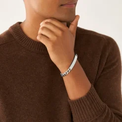 Fossil Bijoux Bracelet<Bracelet pour homme JF04164040 en acier