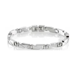 Sector Bijoux Bracelet<Bracelet Sector SLI59 - Bracelet Gourmette Acier Homme