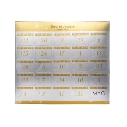 MYC-Paris Coffret<Calendrier De L'avent Femme surprise - Finition argentée