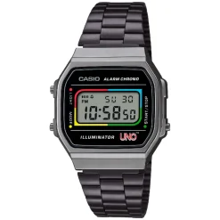 Casio Montre Acier|Montre Acier<Vintage x collab UNO A168WEUC-1AER Edition Limitée